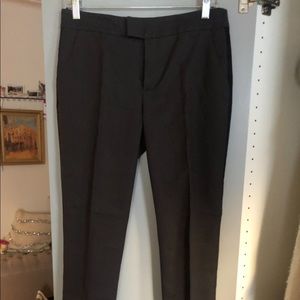 Zara grey pants with a stripe